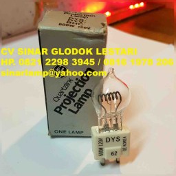 Lampu Halogen GE Projection Lamp DYS 120V 600W